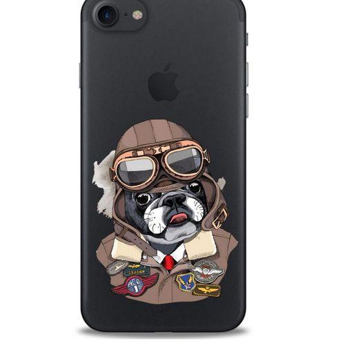 Zoologix (30) Apple iPhone SE 2020 Şeffaf Kılıf Silikon Desenli