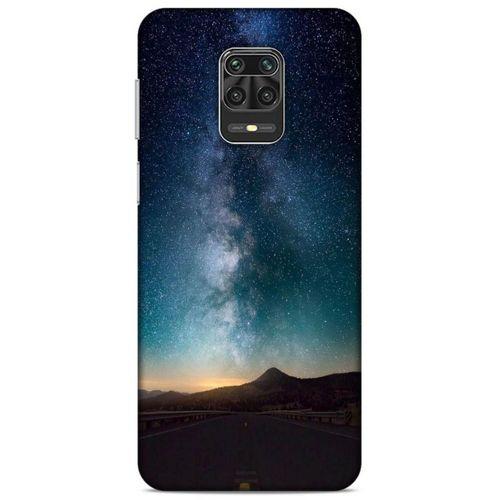 Lopard Xiaomi Redmi Note 9S Uyumlu Kılıf Gece'S (22) Tam Koruma Kılıfı Yeşil Beyaz