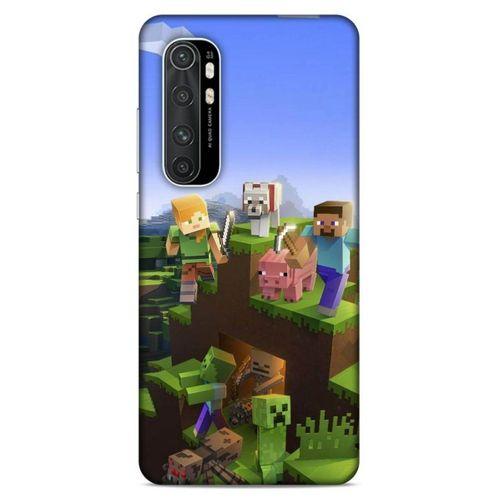 Lopard Xiaomi Mi Note 10 Lite Uyumlu Kılıf PiXel (29) Arka Koruma Kılıfı Tüm Karakterler