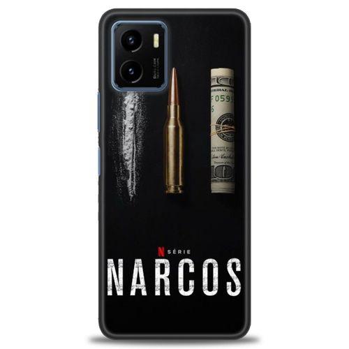 Vivo Y32 Kılıf HD Baskılı Kılıf - Narcos + Tam Ekran Koruyucu