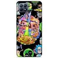 Huawei P40 Lite Uyumlu Kılıf Rick And Morty (39) Liquid Crystal Kılıf Shadow Council