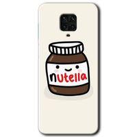 Redmi Note 9s Kılıf HD Desen Baskılı Arka Kapak - Nutella Aşkım + Kırılmaz Cam