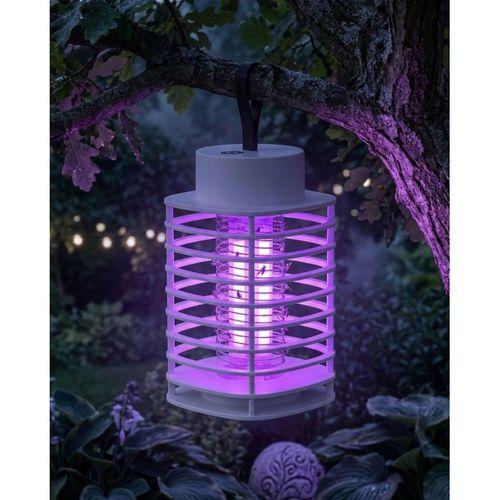 Şarjlı Elektrikli Sivrisinek Öldürücü Uv Işık Sessiz Çalışan Masaüstü Ve Asılabilir Tasarım