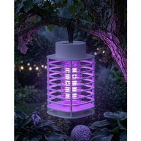 Şarjlı Elektrikli Sivrisinek Öldürücü Uv Işık Sessiz Çalışan Masaüstü Ve Asılabilir Tasarım