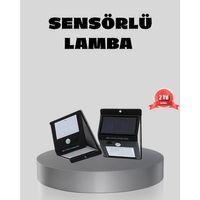 Güneş Enerjili Sensörlü Dış Mekan Duvar Lambası – 3 Modlu, 2200mah Pil, 120° Algılama