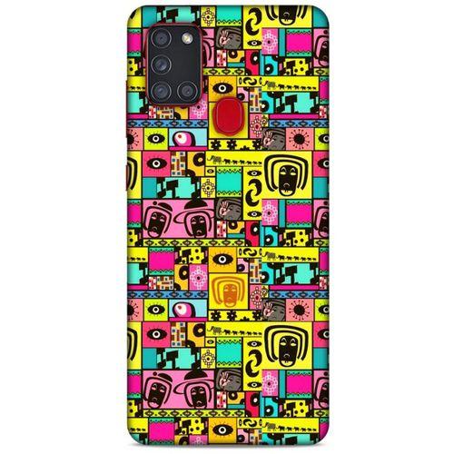 Graffitix (41) Desenli Silikon Kapak Samsung Galaxy A21s Kılıf