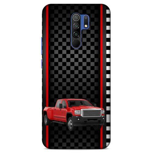 Lopard Xiaomi Redmi 9 Uyumlu Kılıf PickUpX (6) Silikon Kılıf Kırmızı
