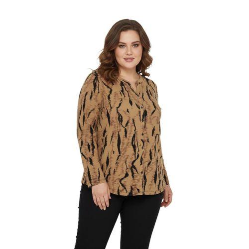 Kadın Düğmeli Modelli Bluz BGL-ST05125