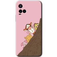 Vivo Y21s Kılıf HD Desen Baskılı Arka Kapak - Winnie the Pooh