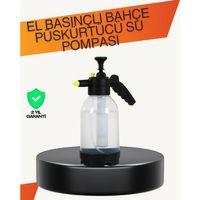 Manuel Köpük Üreten Basınçlı Sprey Şişesi 2l Temizlik Ve Oto Yıkama