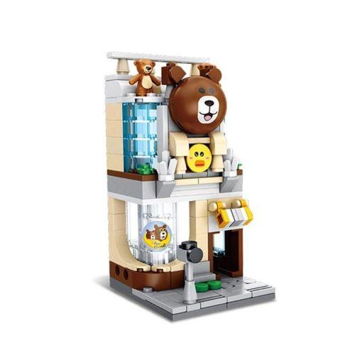 P657043 BUTİK DÜKKANI 249 PARÇA BLOCK OYUNCAK