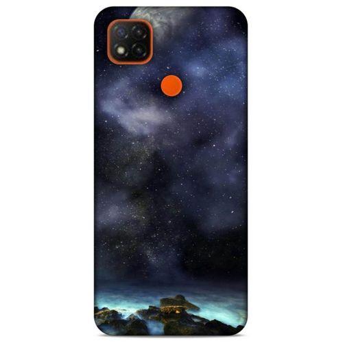 Lopard Xiaomi Redmi 9C Uyumlu Kılıf Gece'S (15) Antişok Kılıf Ay Işığında