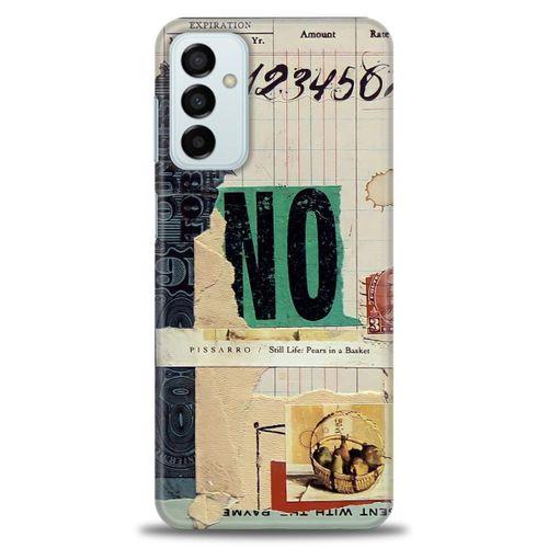 Samsung Galaxy M23 Kılıf HD Baskılı Kılıf - Risk + Tam Ekran Koruyucu