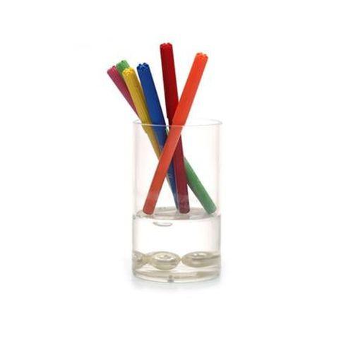 2 Adet Kalemlik Su İçinde İncili Model Ofis Gereci 7X7X13Cm 300Ml