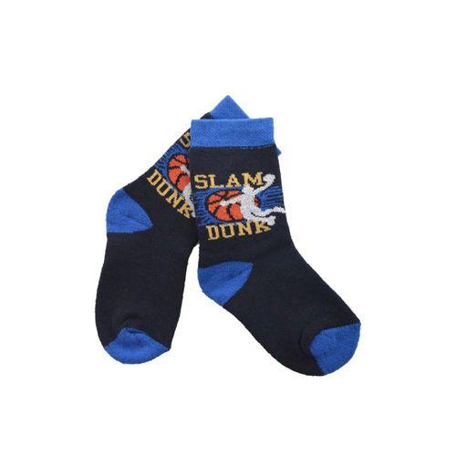 Erkek Çocuk Çorap Havlu Basketçi Desenli 3-4 Yaş Vkr