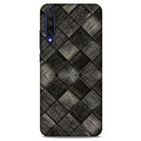 Xiaomi Mi A3 Kılıf Patchwork (25) Antişok Kapak Siyah Gri