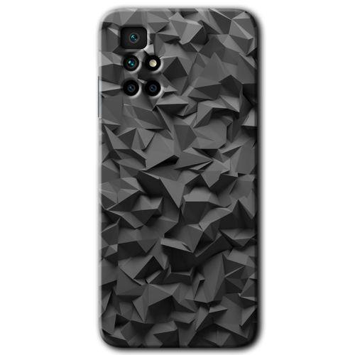 Redmi 10 Kılıf HD Desen Baskılı Arka Kapak - Dark Broke + Kırılmaz Cam