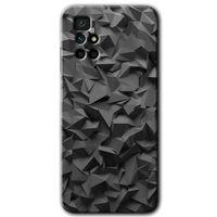 Redmi 10 Kılıf HD Desen Baskılı Arka Kapak - Dark Broke + Kırılmaz Cam