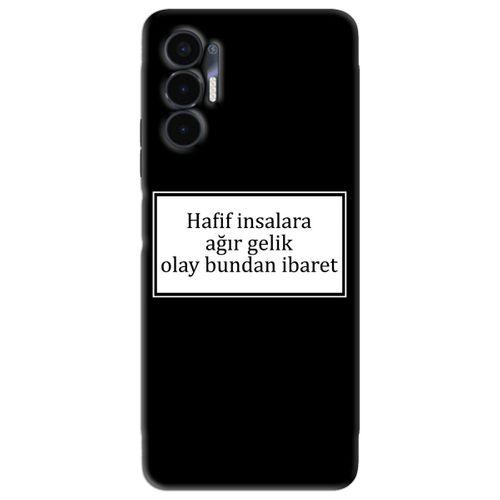 Tecno Pova 3 Kılıf HD Yazı Baskılı Silikon Arka Kapak - Yazı 2