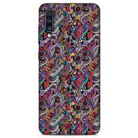 Retro (2) Desen Kabı Renkli Samsung Galaxy A70s Kılıf