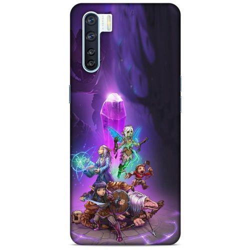Oppo A91 Uyumlu Kılıf The Dark Crystal (35) Fit Design Kılıf Mayrin