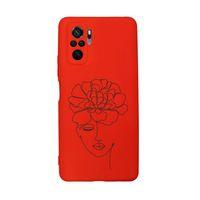 Xiaomi Redmi Note 10 Uyumlu Flower Women  Desenli Premium Silikonlu Lansman Telefon Kılıfı