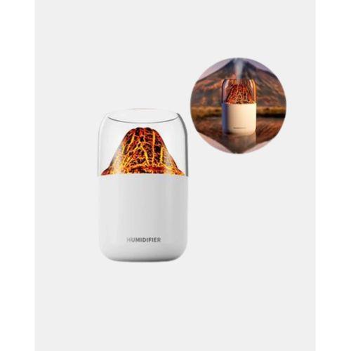 Ultrasonik Alev Efektli Aromaterapi Difüzörü Usb Şarjlı Ve Otomatik Kapanma Özellikli