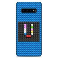 Lopard Samsung Galaxy S10 Plus Uyumlu Kılıf BloX (35) Fit Design Kılıf V Harfi