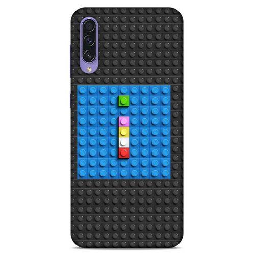Lopard Samsung Galaxy A50s Uyumlu Kılıf BloX (20) Koruyucu Kılıf İ Harfi