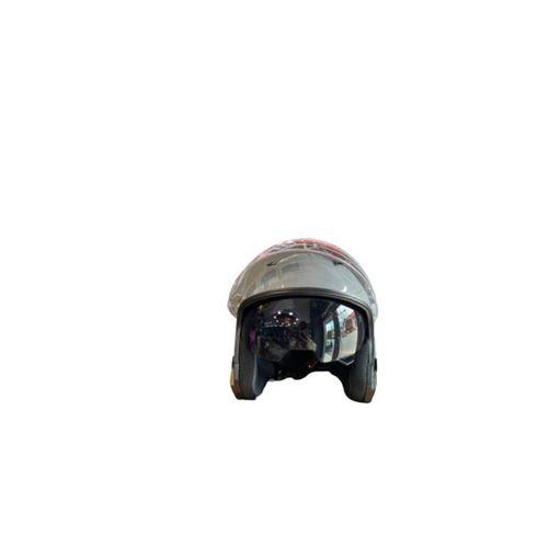 JK-20 Jk-20 Jıekaı Yarım Güneş Gözlüklü Kask [Cement Grey]512 Desen L Beden