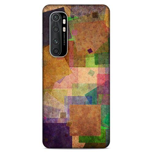 Lopard Xiaomi Mi Note 10 Lite Uyumlu Kılıf Soyut Sanat (37) Baskılı Silicone Cover