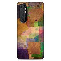 Lopard Xiaomi Mi Note 10 Lite Uyumlu Kılıf Soyut Sanat (37) Baskılı Silicone Cover
