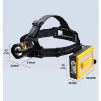 F.b.ı Pro F-3003 Alüminyum Pm10-tg Led Type-c Powerbank Ve Solar Şarjlı Kamp Kafa Feneri