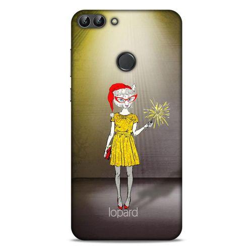 Huawei Psmart Kılıf FunnyMaX (32) Soft Silikon Kılıf Turuncu Kahve