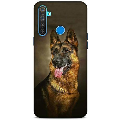 Oppo Realme 5i Kılıf Almanya (34) Slim Armor Kılıf Alman Kurdu