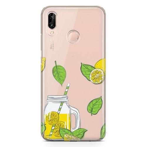 Huawei Nova 3e Kılıf Naneli Ev Limonatası Arka Kapak Koruma Desenli Full Koruyucu