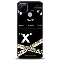 Realme C15 Kılıf HD Baskılı Kılıf - Date + Tam Ekran Koruyucu