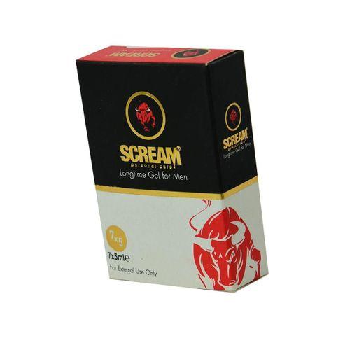 Scream Karanfilli Bitkisel For Men Jel 5 ML x 7 li Şase Kutulu