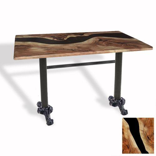 Dockers Çipa Döküm Ayak Masa 80x120 cm - (Werzalit, Wermodin ve Allzalit Tabla) - Epoxy