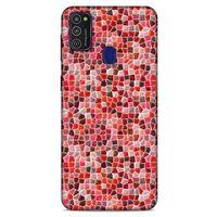 Mermer Desenli (44) Tema Tough Armor Kılıf Kardinal Samsung Galaxy M21 Kılıf