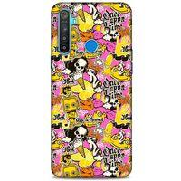 Graffitix (40) Desenli Silikon Kapak Oppo Realme 5i Kılıf