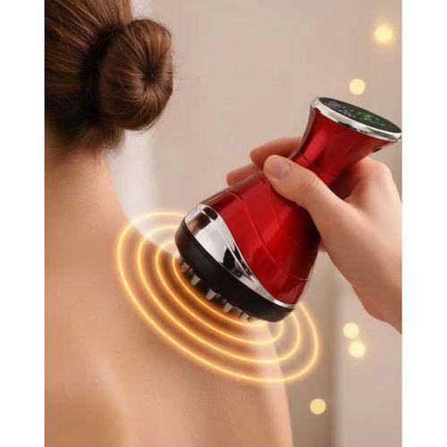 Akıllı Vakumlu Masaj Aleti Isı Ve Titreşim Destekli Kupa Terapi Cihazı