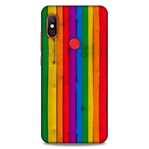 Lopard Xiaomi Redmi Note 6 Pro Uyumlu Kılıf Wood'X (24) Darbe Emici Kılıf Desenli