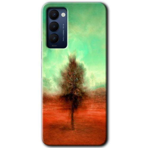 Tecno Camon 18 Kılıf HD Desen Baskılı Arka Kapak - Outlines Paint