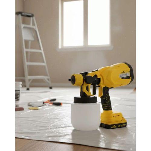 Akülü Boya Püskürtme Tabancası Ayarlanabilir Sprey Ve Fan Ayarı