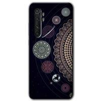 Xiaomi Mi Note 10 Lite HD Baskılı Kılıf + 9D Tam Ekran Koruyucu - Gezegen Döngüsü