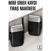 Tıraş Makinesi Mini Sinek Kaydı Şarjlı Taşınabilir Paslanmaz Çelik