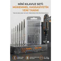 Dieter Wolff Serisi | 10'lu HSS Kobalt Mikro Kılavuz Seti (M1-M3.5) 723037