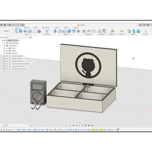 Elektronik Kutu 3D Model 3D Baskı (Bu ürün Sadece Plastik parçadır - Almadan Önce Soru Sorabilirsiniz)