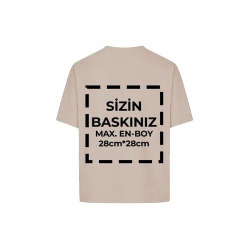Tişört Tasarla 24/1 Kumaş - Bej
